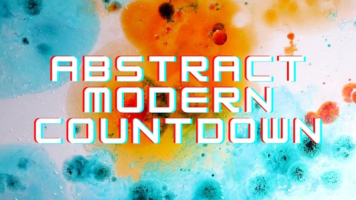 Abstract Modern Countdowns image number null